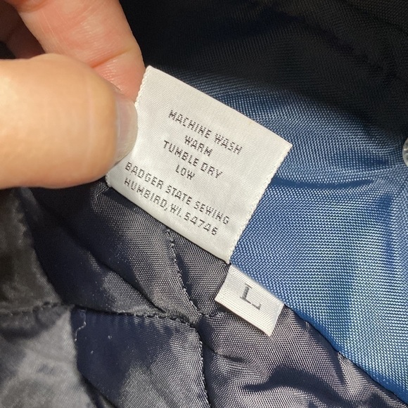 Bridger Jackets ELBENT Bomber Lined Jacket Elmwood, WI Size Large - Picture 4 of 8